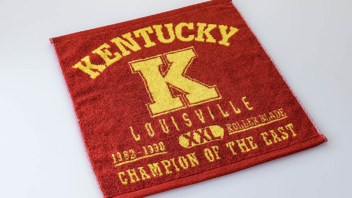 オリジナルタオルの例：ジャガードタオル